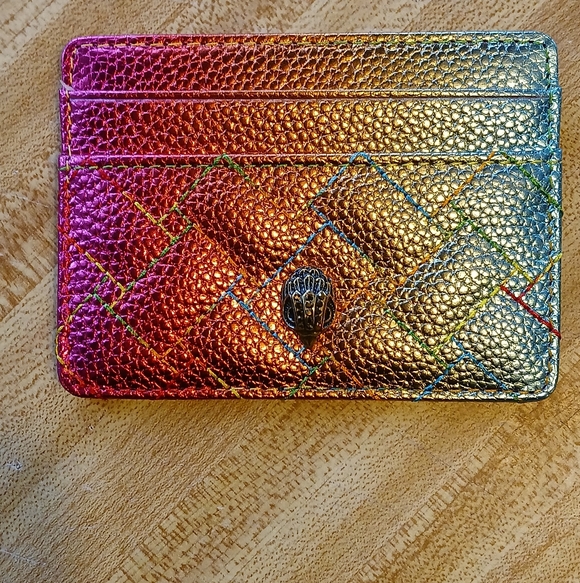 Kurt Geiger Handbags - Kurt Geiger NWT/NIB Rainbow Ombre Metallic Card Holder